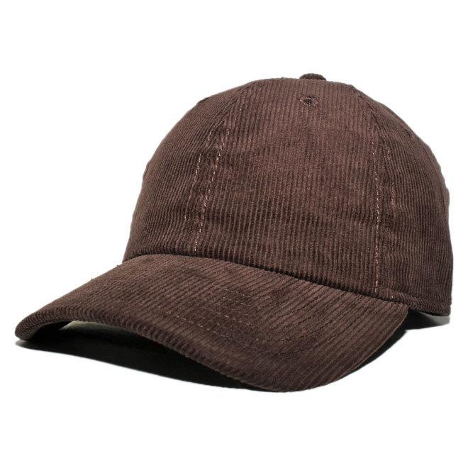 ニューハッタン ストラップバックキャップ 帽子 NEWHATTAN メンズ レディース 無地 シンプル コーデュロイ gy bk nv gn pk rd bn |  | 07