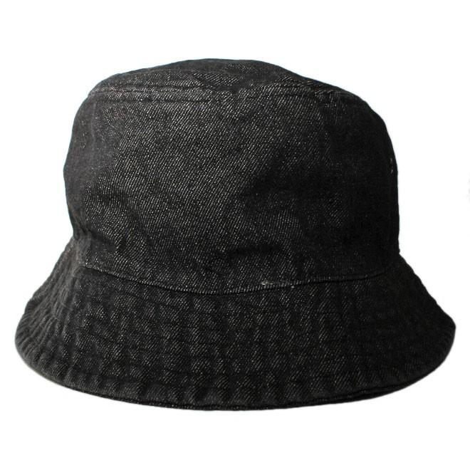 ニューハッタン バケットハット 帽子 NEWHATTAN メンズ レディース 無地 シンプル デニム bk |  | 02