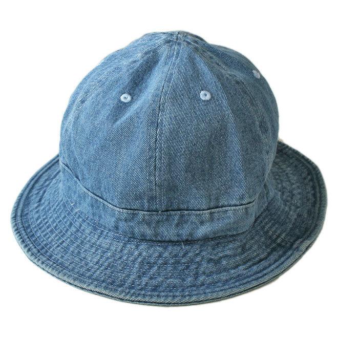 セール ニューハッタン ボーラーハット バケットハット 帽子 NEWHATTAN メンズ レディース 無地 シンプル デニム bk nv lbe |  | 02
