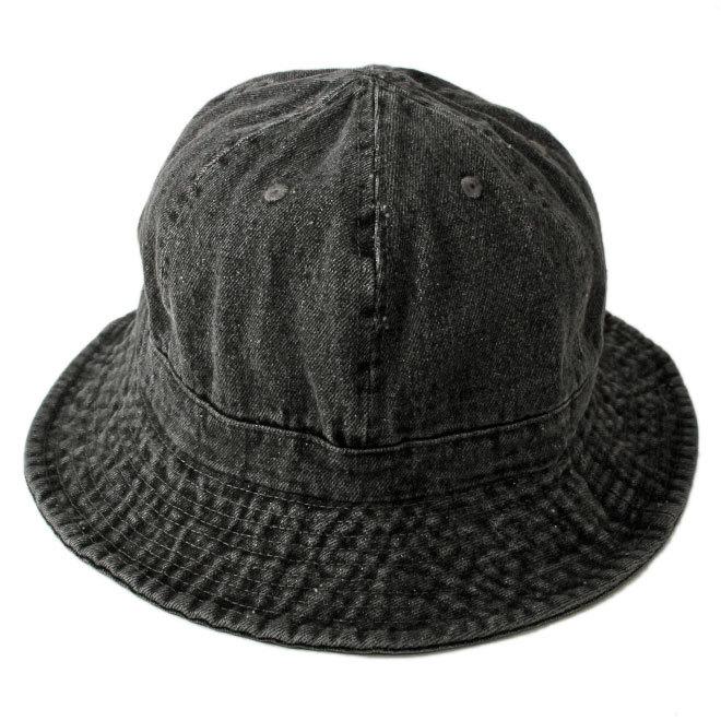 セール ニューハッタン ボーラーハット バケットハット 帽子 NEWHATTAN メンズ レディース 無地 シンプル デニム bk nv lbe |  | 03