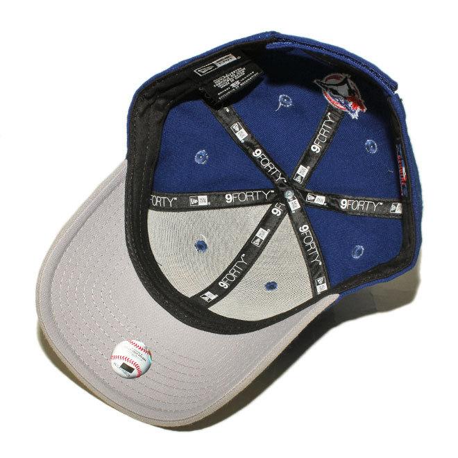 ニューエラ ストラップバックキャップ 帽子 NEW ERA 9forty メンズ レディース MLB トロント ブルージェイズ bl