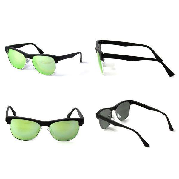 セール サングラス メンズ レディース ボストン型 ミラーレンズ wt bk |  | 01