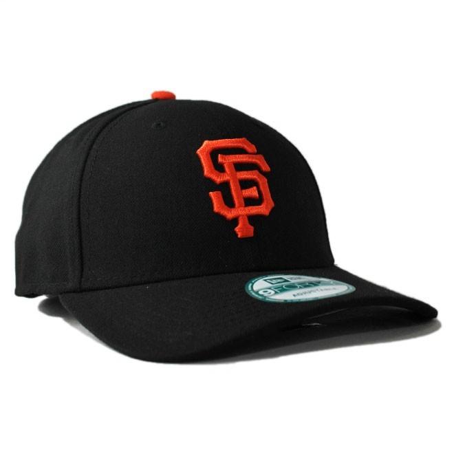 ニューエラ ストラップバックキャップ 帽子 NEW ERA 9forty メンズ レディース MLB サンフランシスコ ジャイアンツ bk