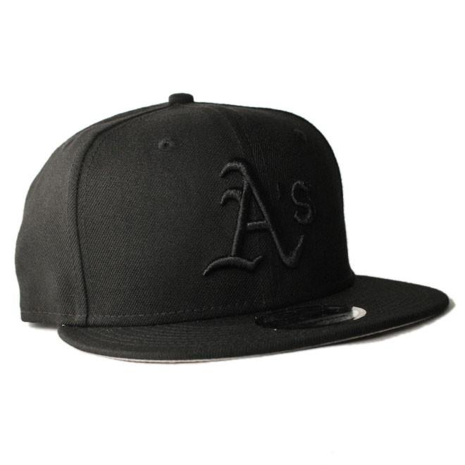 ニューエラ スナップバックキャップ 帽子 NEW ERA 9fifty メンズ レディース MLB オークランド アスレチックス bk｜liberalization｜03