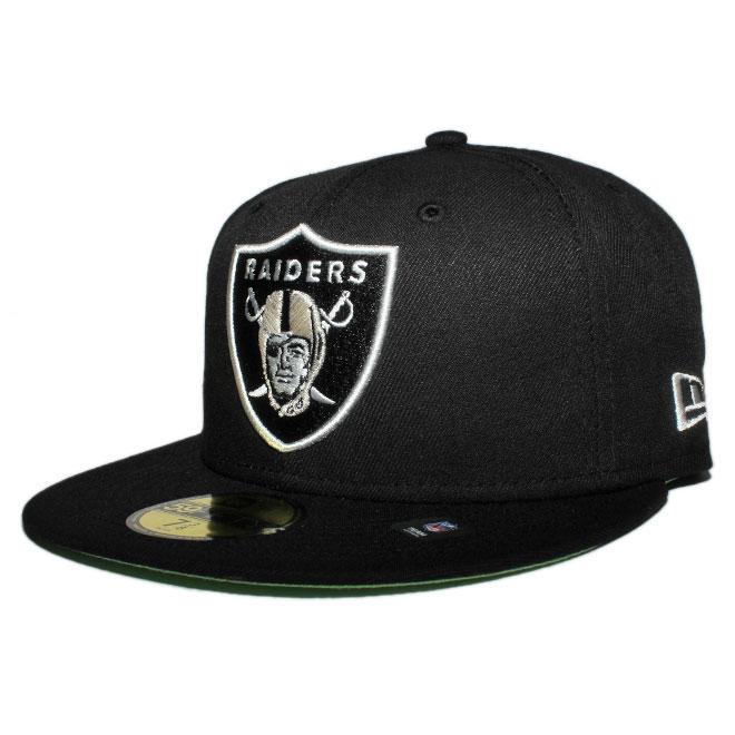 ニューエラ ベースボールキャップ 帽子 NEW ERA 59fifty メンズ レディース NFL ラスベガス レイダース bk｜liberalization｜02