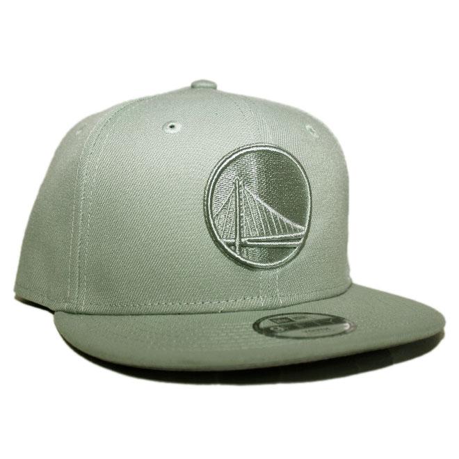 子供用 ニューエラ スナップバックキャップ 帽子 NEW ERA 9fifty キッズ NBA ゴールデンステイト ウォリアーズ gn | NEW ERA | 02