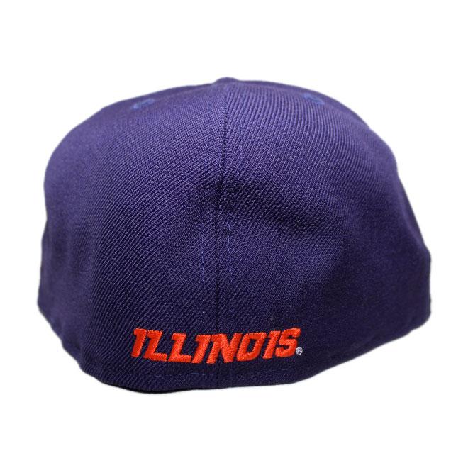 ニューエラ ベースボールキャップ 帽子 NEW ERA 59fifty メンズ レディース NCAA イリノイ ファイティング イリニ nv | 59FIFTY | 02