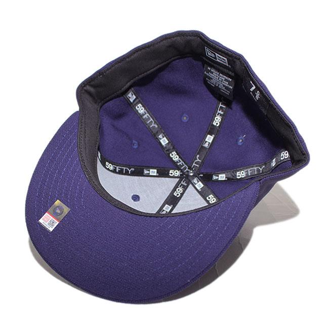 ニューエラ ベースボールキャップ 帽子 NEW ERA 59fifty メンズ レディース NCAA イリノイ ファイティング イリニ nv | 59FIFTY | 03