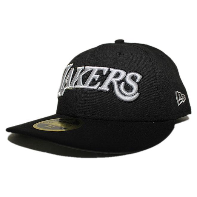 ニューエラ ベースボールキャップ 帽子 NEW ERA 59fifty メンズ レディース NBA ロサンゼルス レイカーズ bk | 59FIFTY