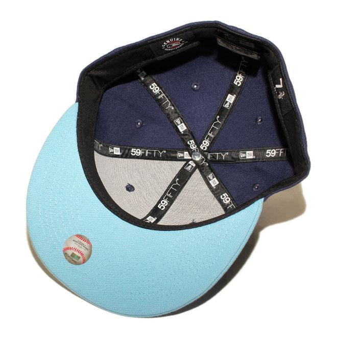 ニューエラ 59FIFTY 7 3/4ニックス キャップ スカイブルー×グリーン ニューエラ 59FIFTY 7 3/4ニックス キャップ スカイブルー
