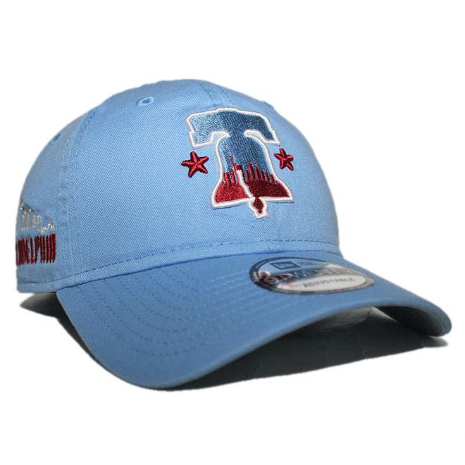 ニューエラ ストラップバックキャップ 帽子 NEW ERA 9twenty メンズ レディース MLB フィラデルフィア フィリーズ lbe | 9TWENTY