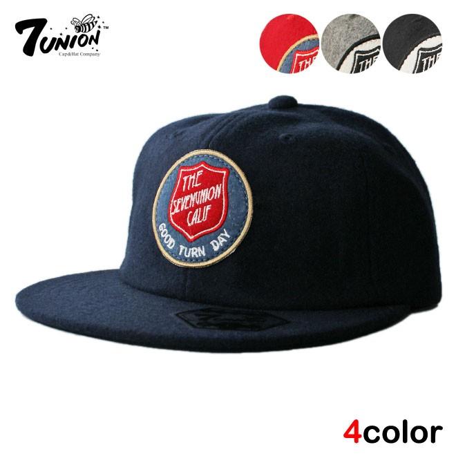 セブンユニオン 7UNION ストラップバックキャップ 帽子 メンズ レディース gy bk nv rd | 7Union