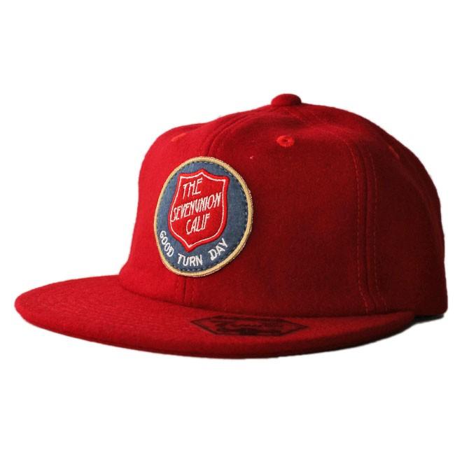 セブンユニオン 7UNION ストラップバックキャップ 帽子 メンズ レディース gy bk nv rd | 7Union | 02