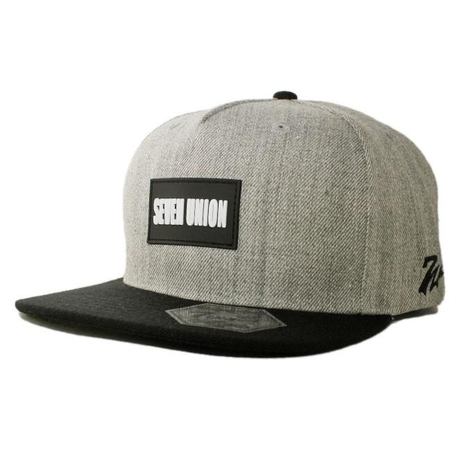 セブンユニオン 7UNION ストラップバックキャップ 帽子 メンズ レディース wt gy bk | 7Union | 03
