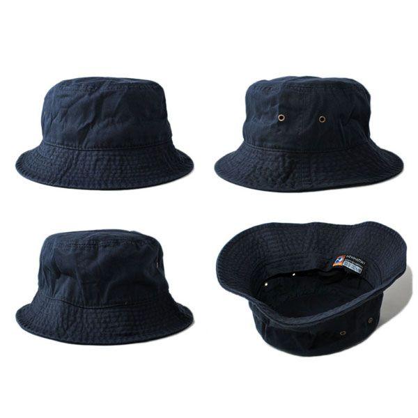 ニューハッタン バケットハット 帽子 NEWHATTAN 1500 メンズ レディース 無地 シンプル nv |  | 01