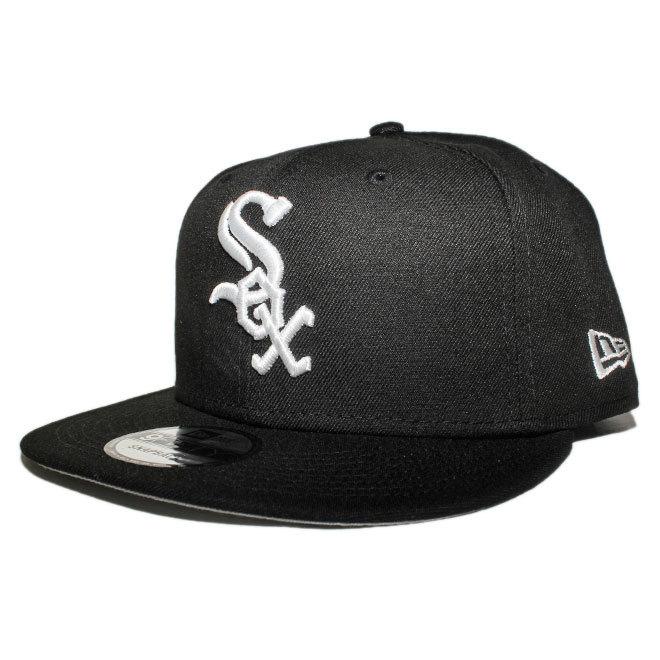 ニューエラ スナップバックキャップ 帽子 NEW ERA 9fifty メンズ レディース MLB シカゴ ホワイトソックス フリーサイズ [ bk ] 9FIFTY ニューエラ スナップバックキャップ 帽子 NEW ERA 9fifty