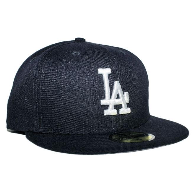 ニューエラ ベースボールキャップ 帽子 NEW ERA 59fifty メンズ レディース MLB ロサンゼルス ドジャース nv｜liberalization｜02
