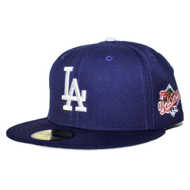 ニューエラ ベースボールキャップ 帽子 NEW ERA 59fifty Li738 メンズ レディース MLB ロサンゼルス ドジャース 6 7/8-8 1/4 [ bl ] 59FIFTY ニューエラ ベースボールキャップ 帽子 NEW ERA 59fifty Li738