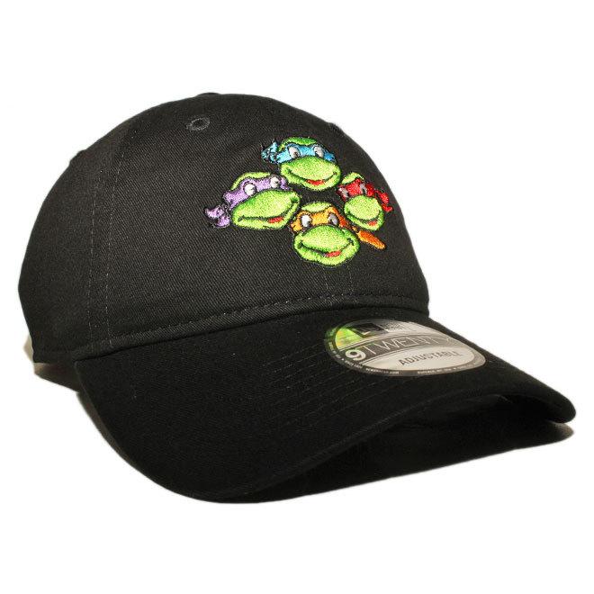ニューエラ ミュータントタートルズ ベースボールキャップ ニンジャ アメコミ 黒 9FIFTY Teenage Mutant Ninja Turtles ティーンエイジ