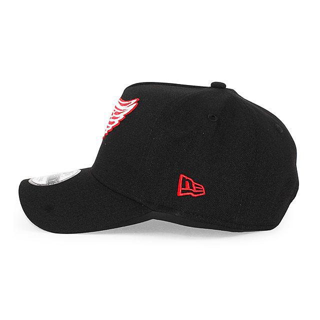 ニューエラ スナップバックキャップ 帽子 NEW ERA 9forty メンズ レディース NHL デトロイト レッドウィングス bk | 9FORTY | 02