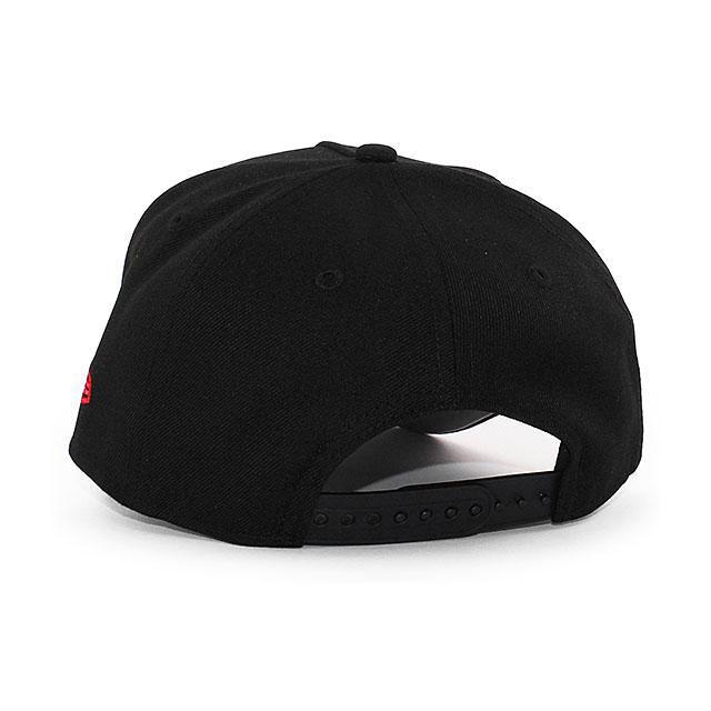 ニューエラ スナップバックキャップ 帽子 NEW ERA 9forty メンズ レディース NHL デトロイト レッドウィングス bk | 9FORTY | 03