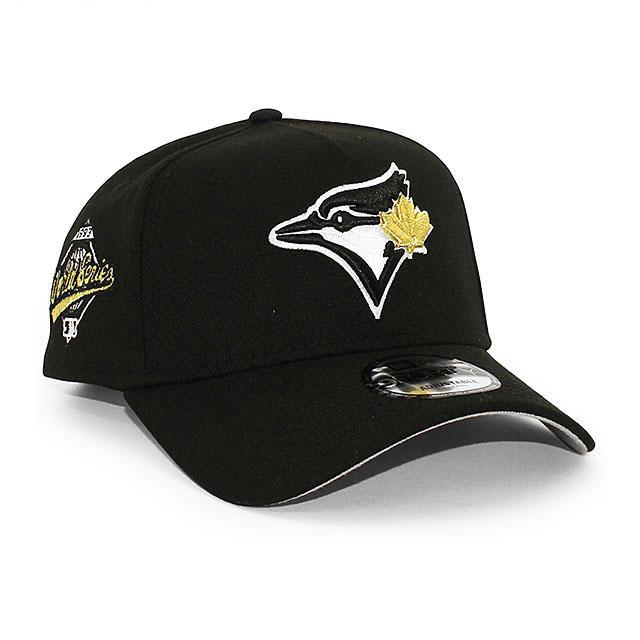 ニューエラ スナップバックキャップ 帽子 NEW ERA 9forty メンズ レディース MLB トロント ブルージェイズ bk | 9FORTY