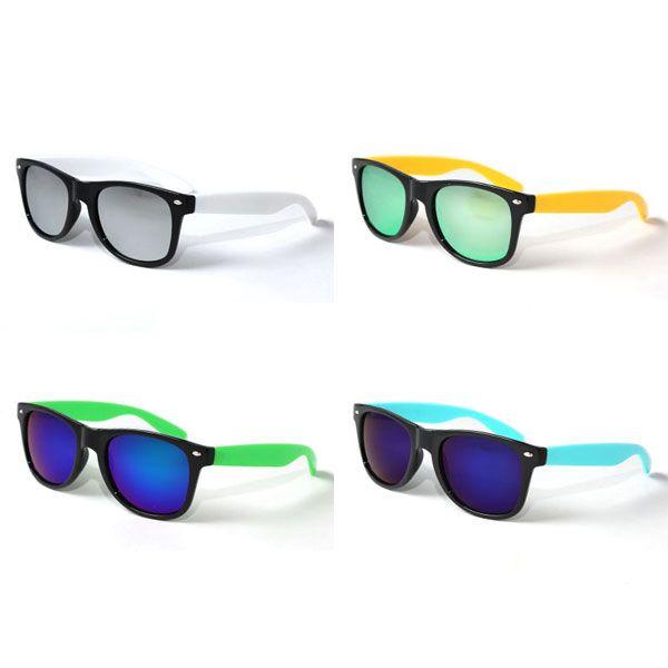 セール サングラス メンズ レディース ウエリントン型 ミラーレンズ wt lbe gn yl rd |  | 02