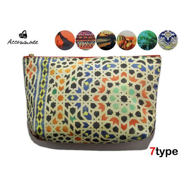 セール アコモデ ポーチ バッグ 化粧ポーチ 小物入れ Accommode メンズ レディース キャンバス wt nv lbe gn yl pk ptn | 