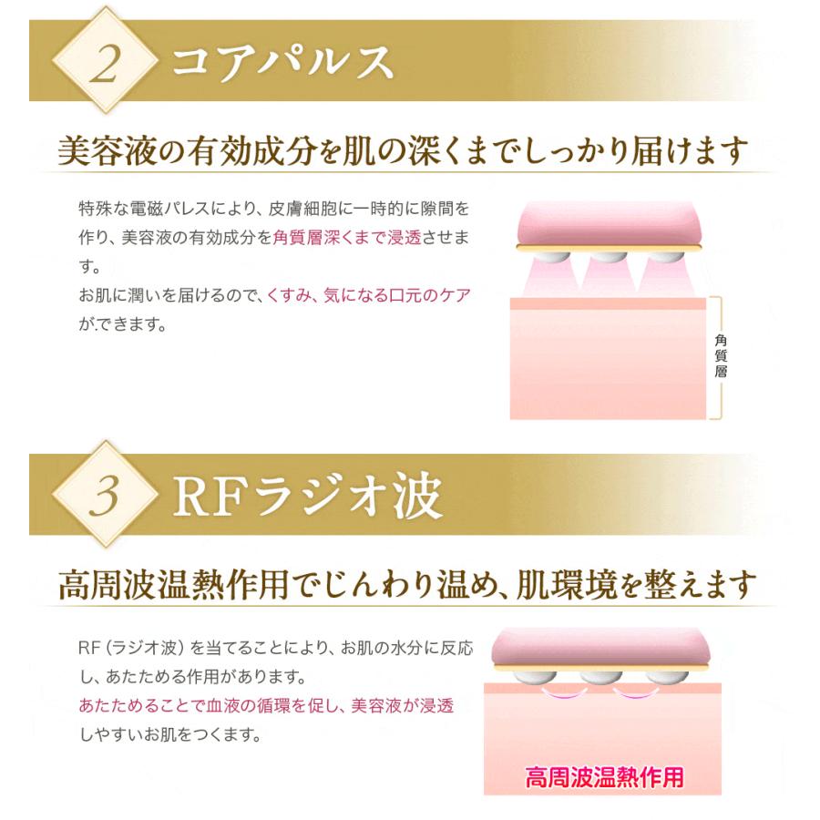 美顔器 ラジオ波 EMS LED コアパルス ララルーチュ最新モデル 美顔器 ラジオ波 EMS LED コアパルス ララルーチュ最新モデル