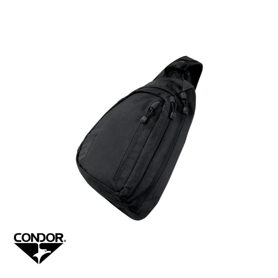 CONDOR111100-002SECTOR SLING BAG BLACK コレクション、趣味-サバゲー、ミリタリー-楽器、手芸、コレクション