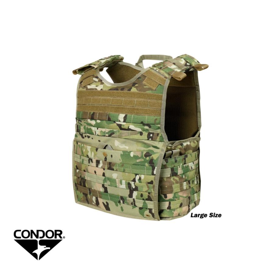 CONDOR 201165-008 EXO PLATE CARRIER GEN II MULTICAM, (L-XL S-M