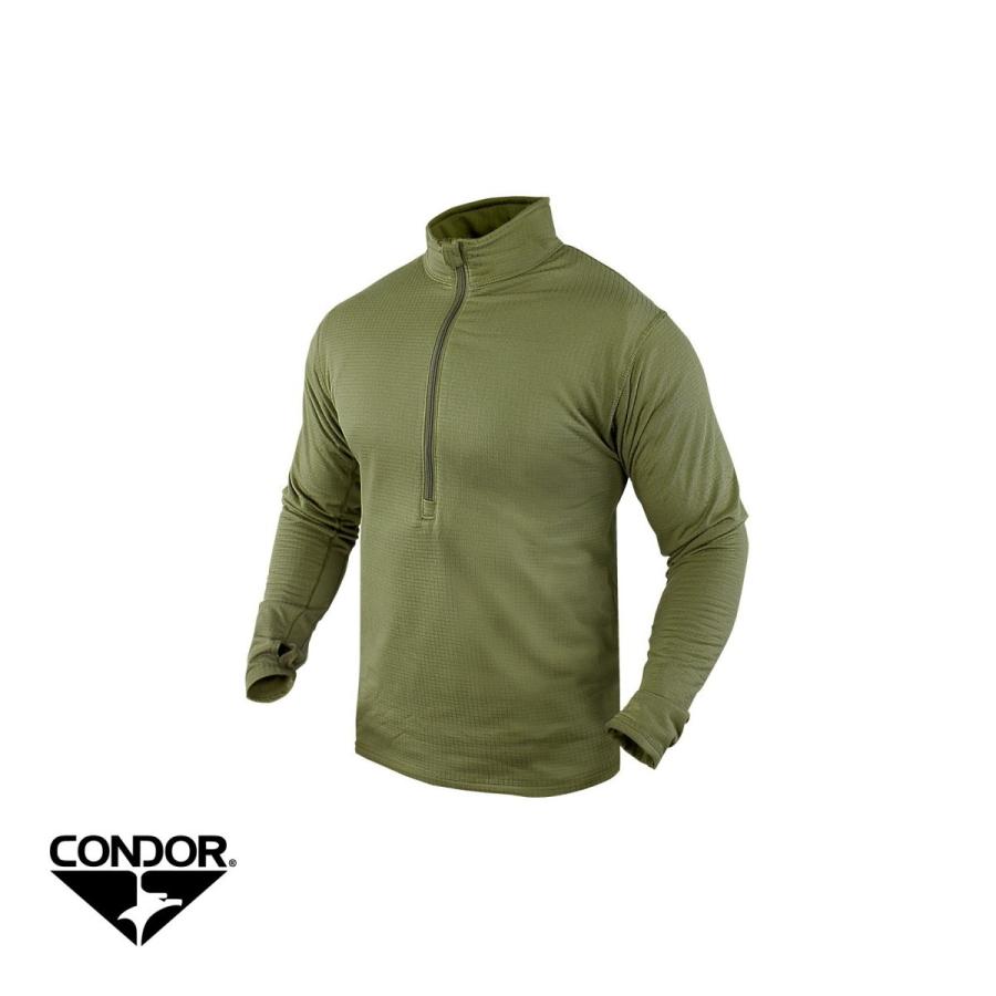 CONDOR 603-001 BASE II ZIP PULLOVER OLIVE DRAB (L) (M) (S) (XL ...