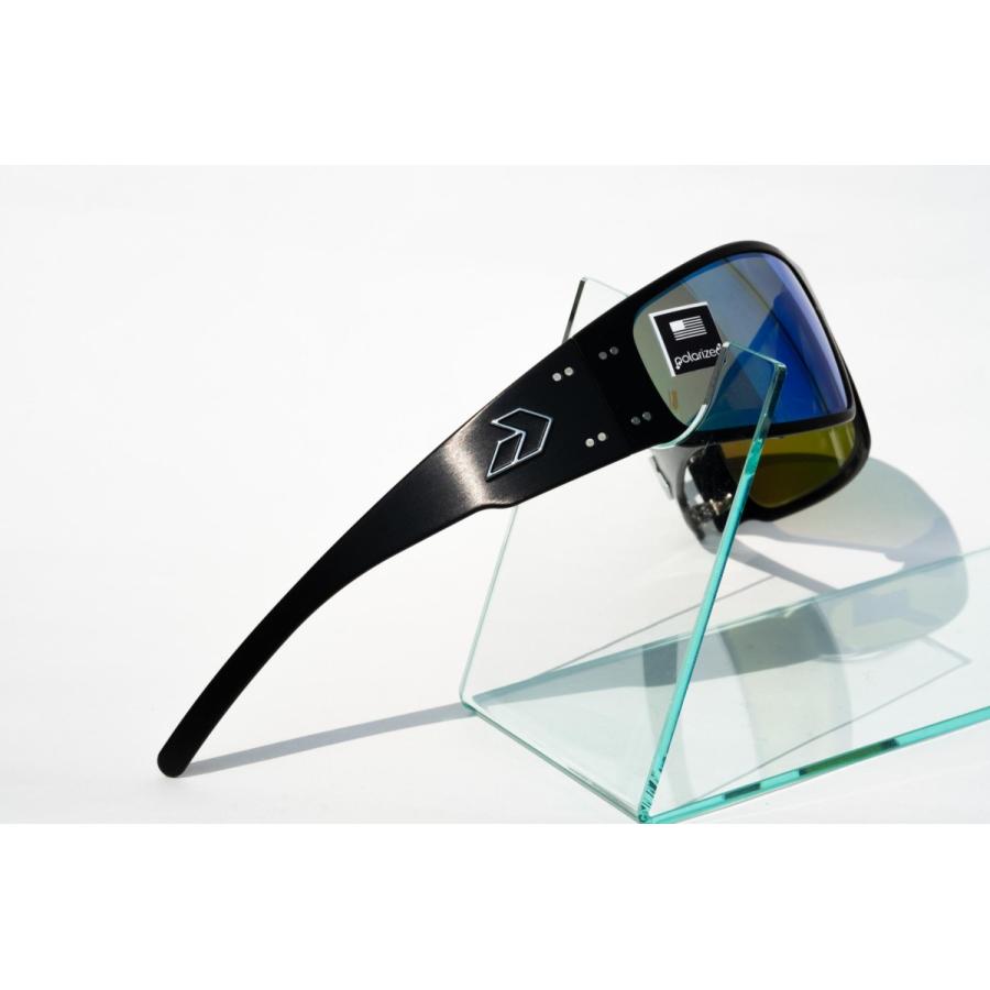 GATORZ（ゲイターズ） DELTA マットブラック ブルーミラー スモーク