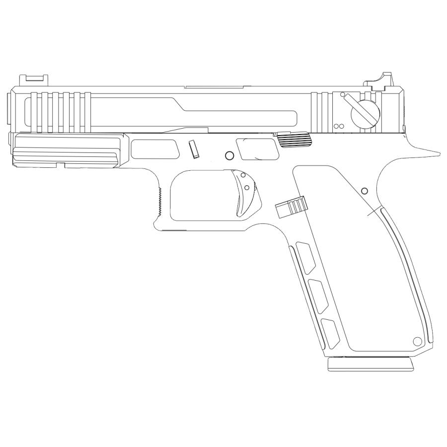 Carbon8 STRIKER-9S BK ストライカー9S 箱なし
