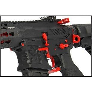 G&G ARMAMENT CM16 SRXL Red Edition ブラック/レッド EGC-16P