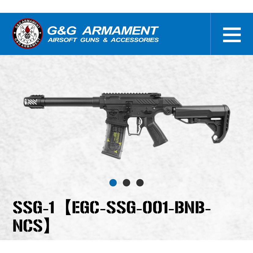 G&G G&G ARMAMENT 【G&G ARMAMENT】【G&G電動ガン】SSG-1【EGC-SSG-001
