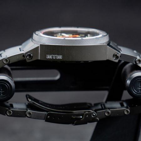MTM WATCH FAL-TBK-BKCB-MBTI Falcon Black Titanium - Tit Bandの画像