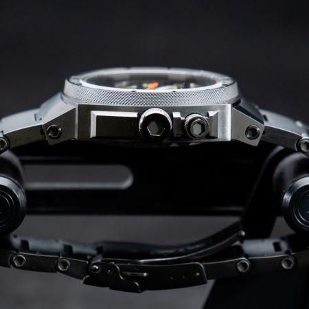 MTM WATCH FAL-TBK-BKCB-MBTI Falcon Black Titanium - Tit Bandの画像