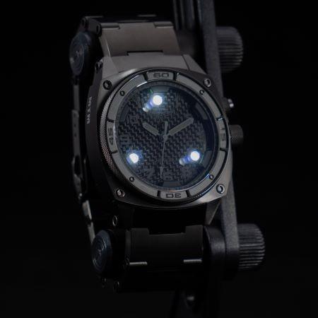 MTM WATCH FAL-TBK-BONB-MBTI Falcon Black On Black Titaniumの画像