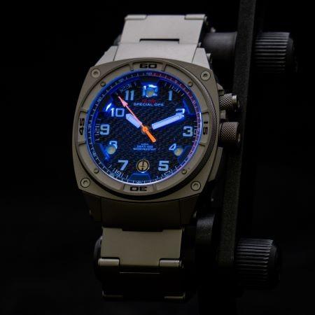 MTM WATCH FAL-TGR-BKCB-MBTI Falcon Grey Titanium - Tit Bandの画像
