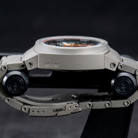 MTM WATCH FAL-TGR-BKCB-MBTI Falcon Grey Titanium - Tit Bandの画像