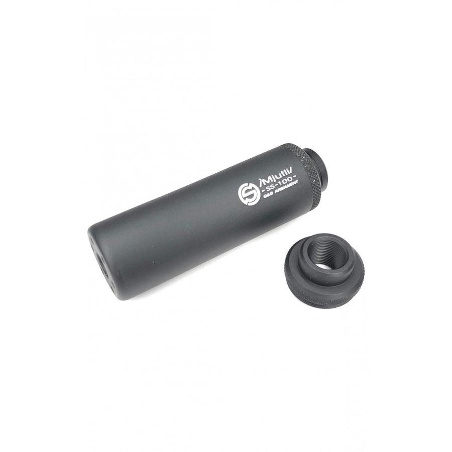 G&G ARMAMENT G-01-014 SS-100 Mock Suppressor-Black (14mm CW