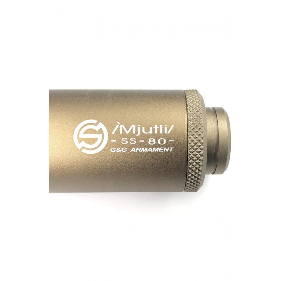 G&G ARMAMENT G-01-016-1 SS-80 Mock Suppressor-Desert Tan G&G ARMAMENT G-01-016-1 SS-80 Mock Suppressor-Desert Tan