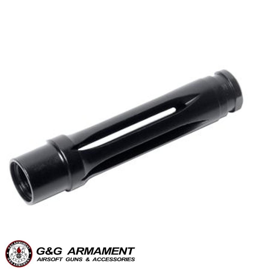 G&G G-02-070 SVD Steel Mock-Mock Flash Suppressor for AK Series (14mm CCW)｜liberator｜03