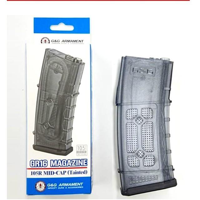 G&G G-08-150 105R Mid-Cap Magazine For GR16 (Tainted G&G G-08-150 105R Mid-Cap Magazine For GR16 (Tainted