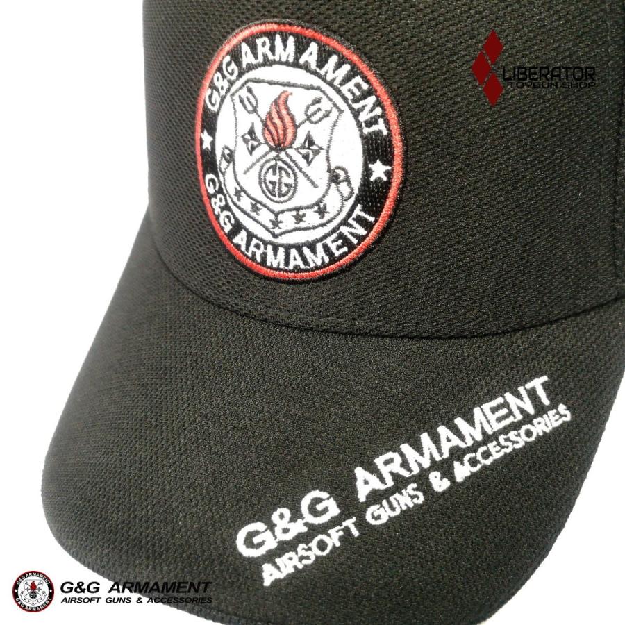G&G G＆G LIBERATOR オリジナル刺繍キャップ /BLACK／GRAY/TAN
