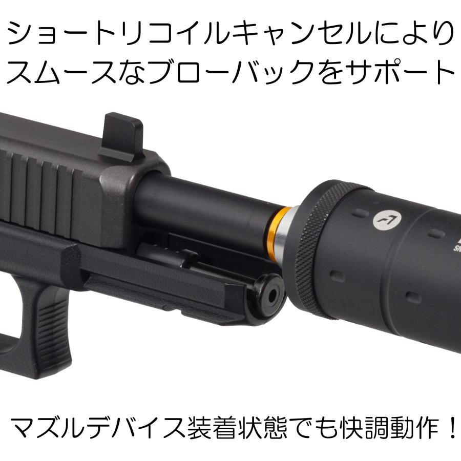 DCI Guns 東京マルイGlock17Gen5用 11mm正ネジ メタルアウターバレル SV｜liberator｜04