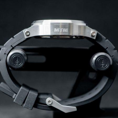 MTM WATCH HC3-SS4-BKLM-BR2S-A Hypertec Chrono 3A Silver Black-Lumi