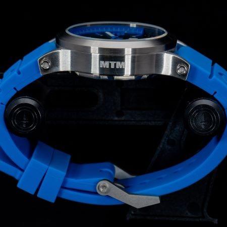 MTM WATCH HYP-SS4-BLUE-BL2S-A Hypertec 44 Silver - Blue Dial - Blue Rubber  II- Silver Buckleの画像