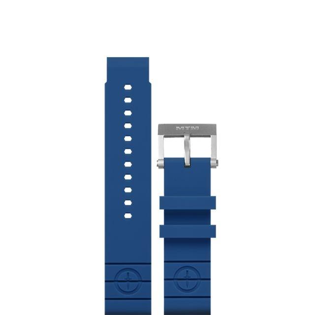 MTM WATCH HYP-SS4-BLUE-BL2S-A Hypertec 44 Silver - Blue Dial - Blue Rubber  II- Silver Buckleの画像